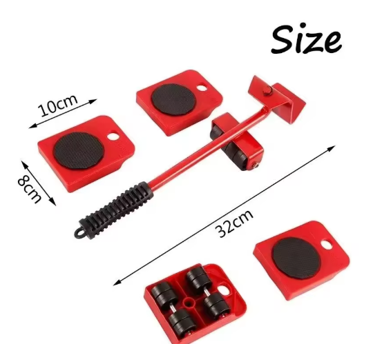 PALANCA BASE SOPORTE CON RUEDAS PARA MOVER MUEBLES