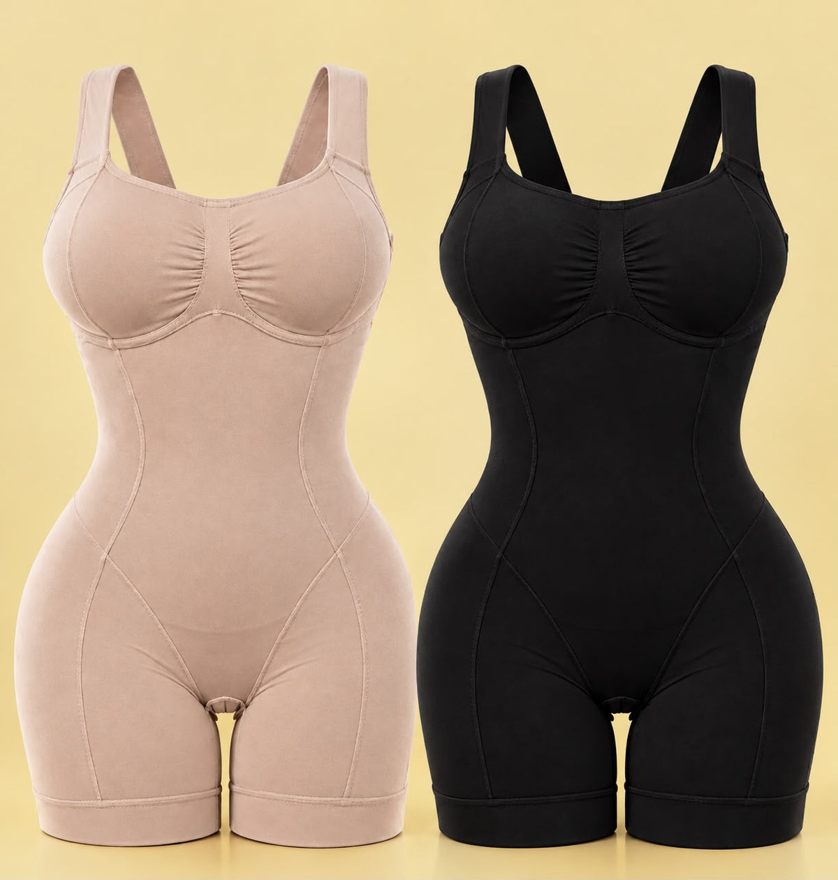 Faja Quita Fácil en beige y negro